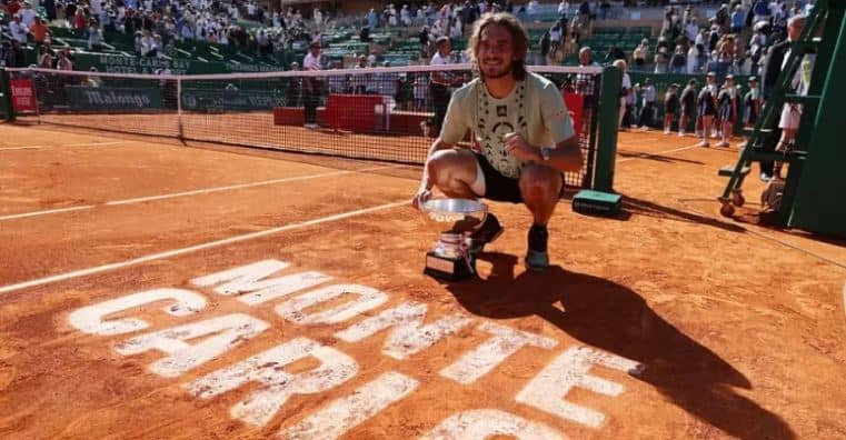 Stefanos Tsitsipas bicampeón del Masters de Montecarlo