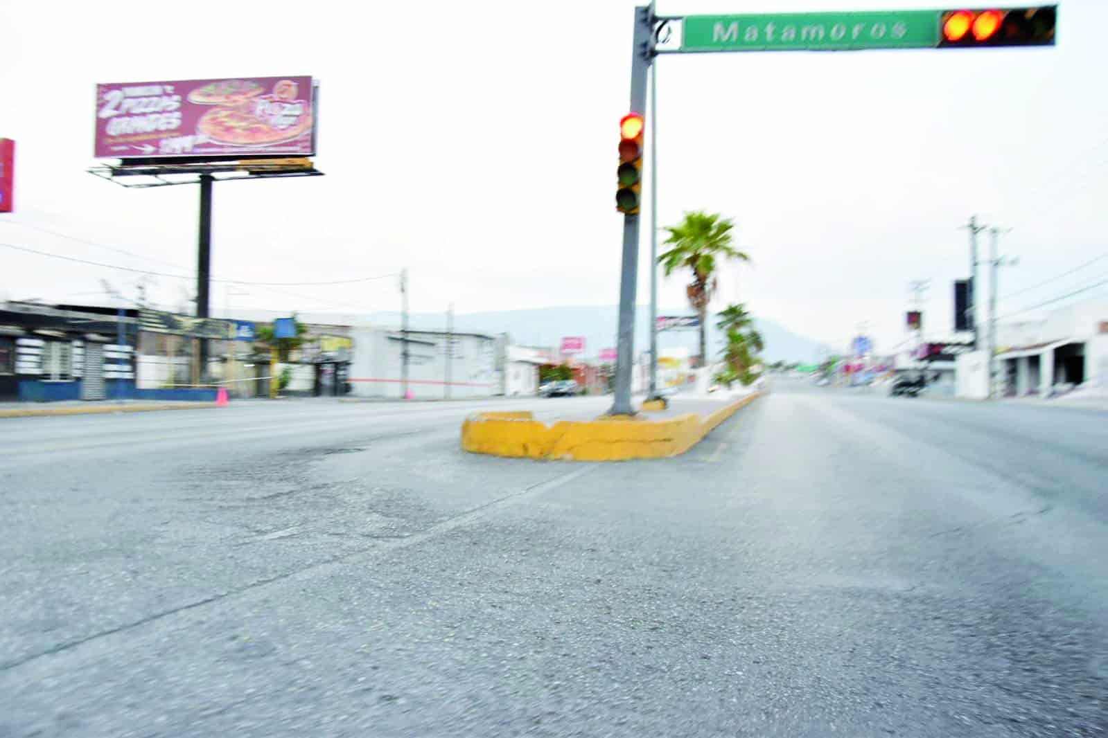 Bajó considerablemente el flujo vehicular en la ciudad.