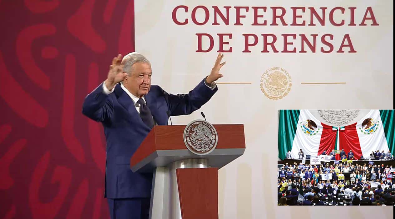 . “Que no digan los vendepatrias que la reforma afectaba, no argumentaron nada en contra”: AMLO.
