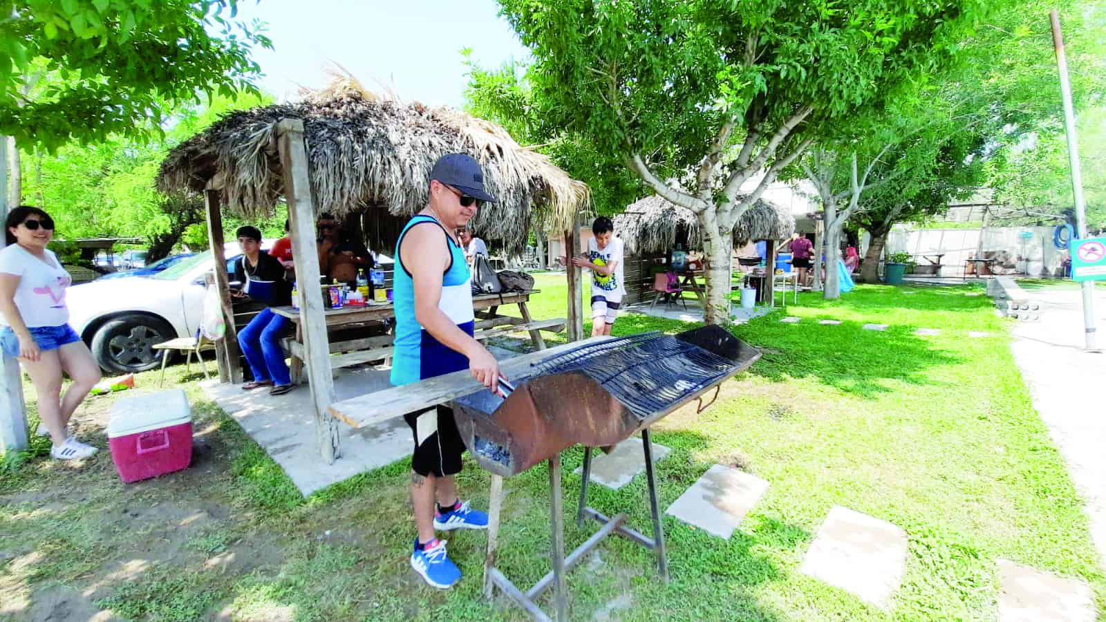 Balnearios estuvieron hasta el tope