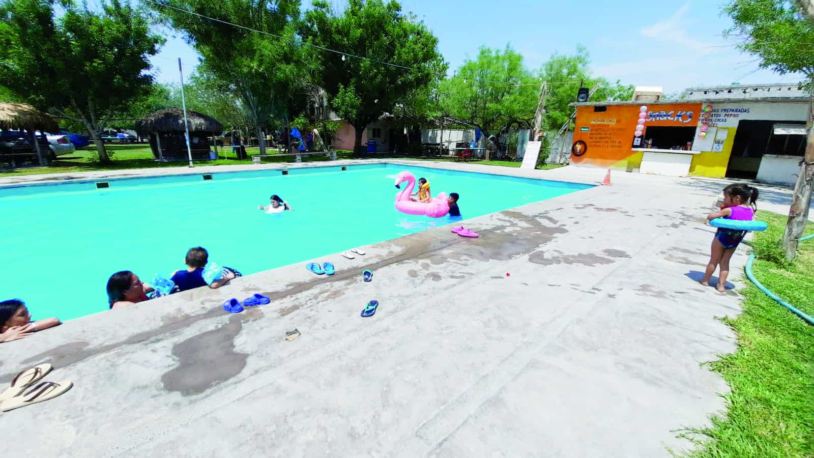 Balnearios estuvieron hasta el tope