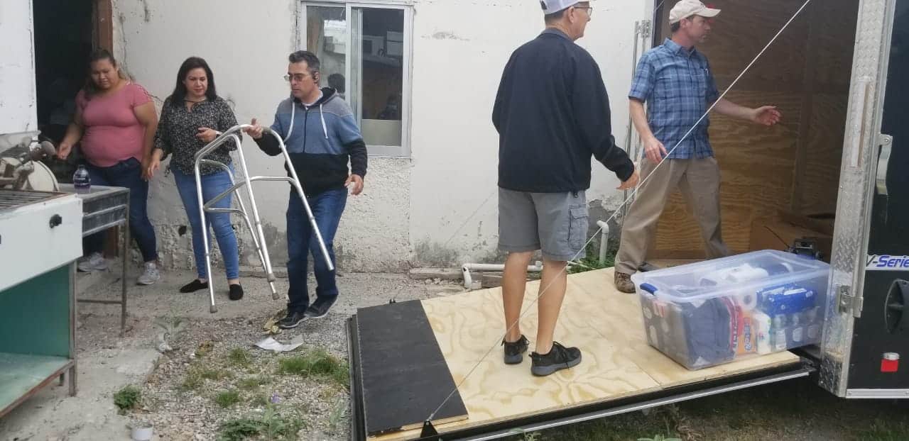 Llega donación desde Oklahoma