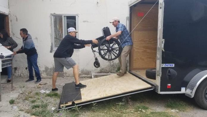 Llega donación desde Oklahoma