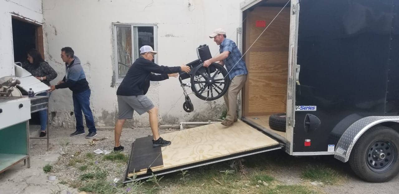 Llega donación desde Oklahoma