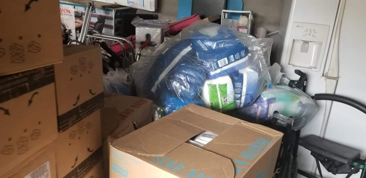 Llega donación desde Oklahoma