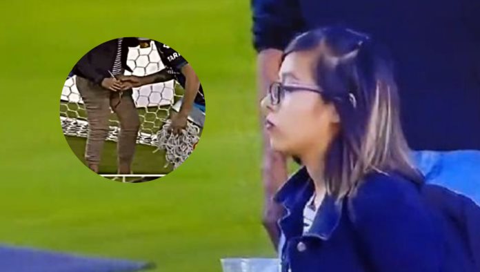 Buscan a la mujer que portaba una navaja en el estadio Corregidora