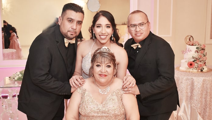 Hilda celebra su cumpleaños
