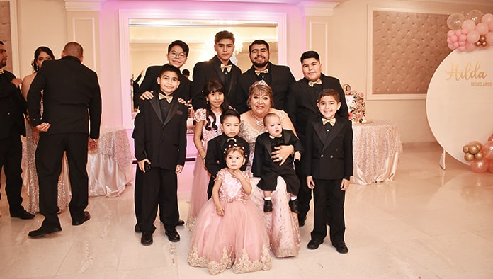 Hilda celebra su cumpleaños