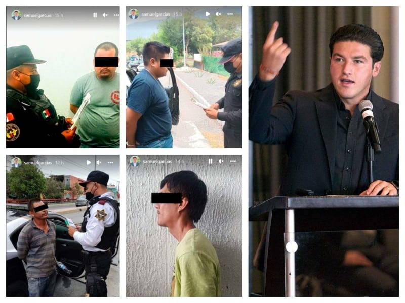 Samuel García balconeara a agresores de mujeres en Nuevo León