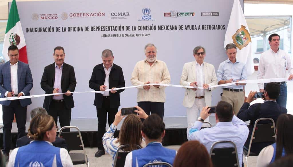Se inauguraron las oficinas de la Representación de la Comisión Mexicana de Ayuda a Refugiados (COMAR) en Coahuila.
