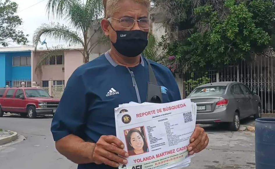 Yolanda salió a pedir trabajo en NL y ya no regresó a su casa