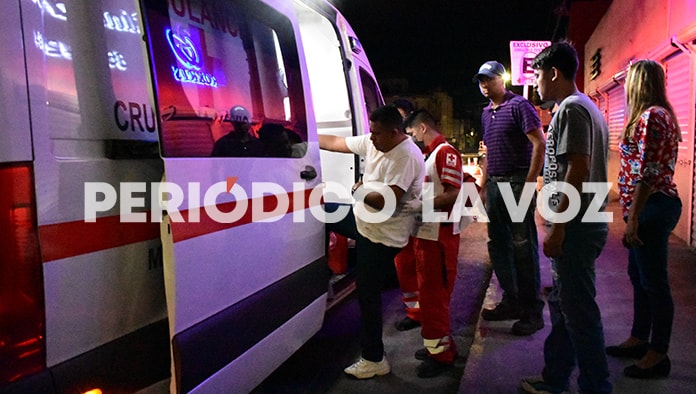 El lesionado fue identificado como Enrique Reyna de 45 años.