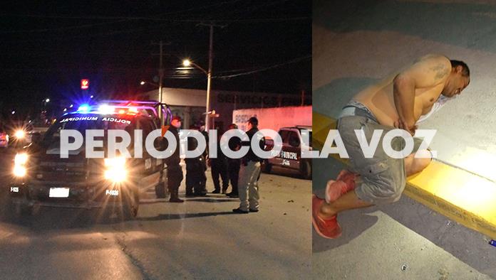 Lo hallan tirado en la Borja