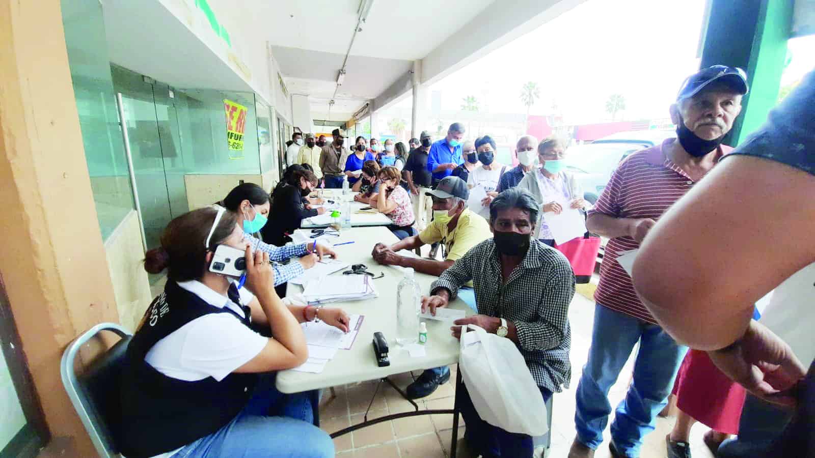 Siguen los problemas en las oficinas de la Secretaría del Bienestar.
