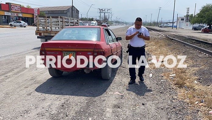 Derriba a motociclista