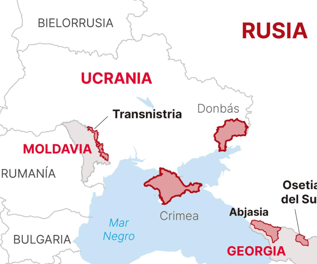 Rusia también busca atacar Moldavia; Afirma subcomandante ruso