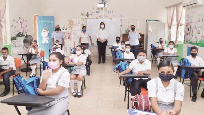Regresan a clases el 25 de abril