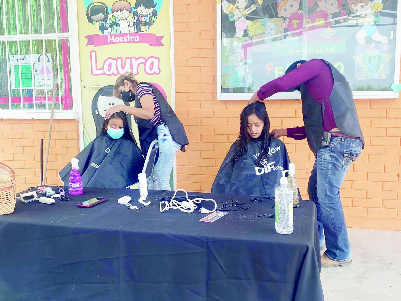 Continúan con las acciones que desde el primer momento les dictó la presidenta municipal Diana Haro Martínez.