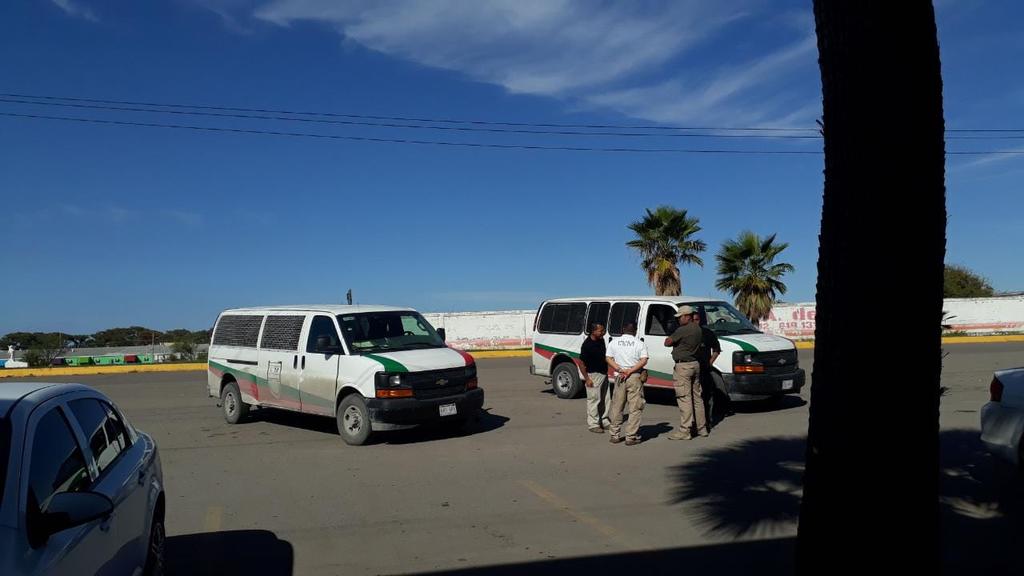 Cinco centroamericanos fueron interceptados en esta localidad.