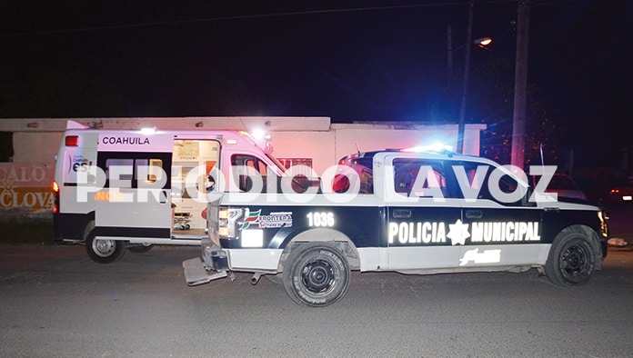 Autoridades y paramédicos se movilizaron al sitio.