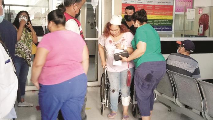 Quedan 3 heridos en accidente