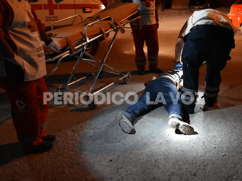Dejan golpeado tras la parranda