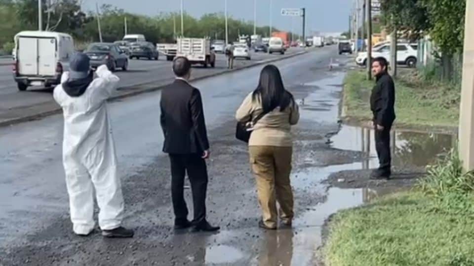 Inician peritaje en zona donde fue hallada Debanhi