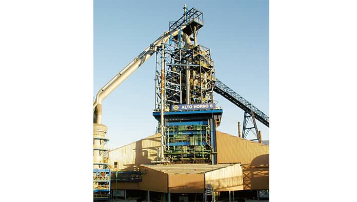 Inician los trabajos de mantenimiento en el Alto Horno 6, estos se llevarán en un periodo de 4 meses.