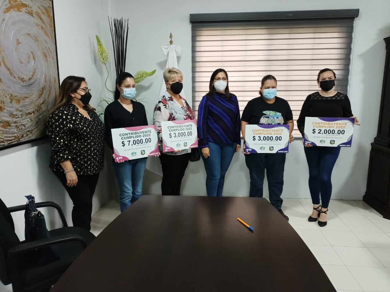 El premio solo puede ser recogido por el ganador.