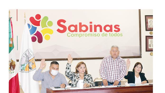 Aprueba Sabinas avance de cuenta