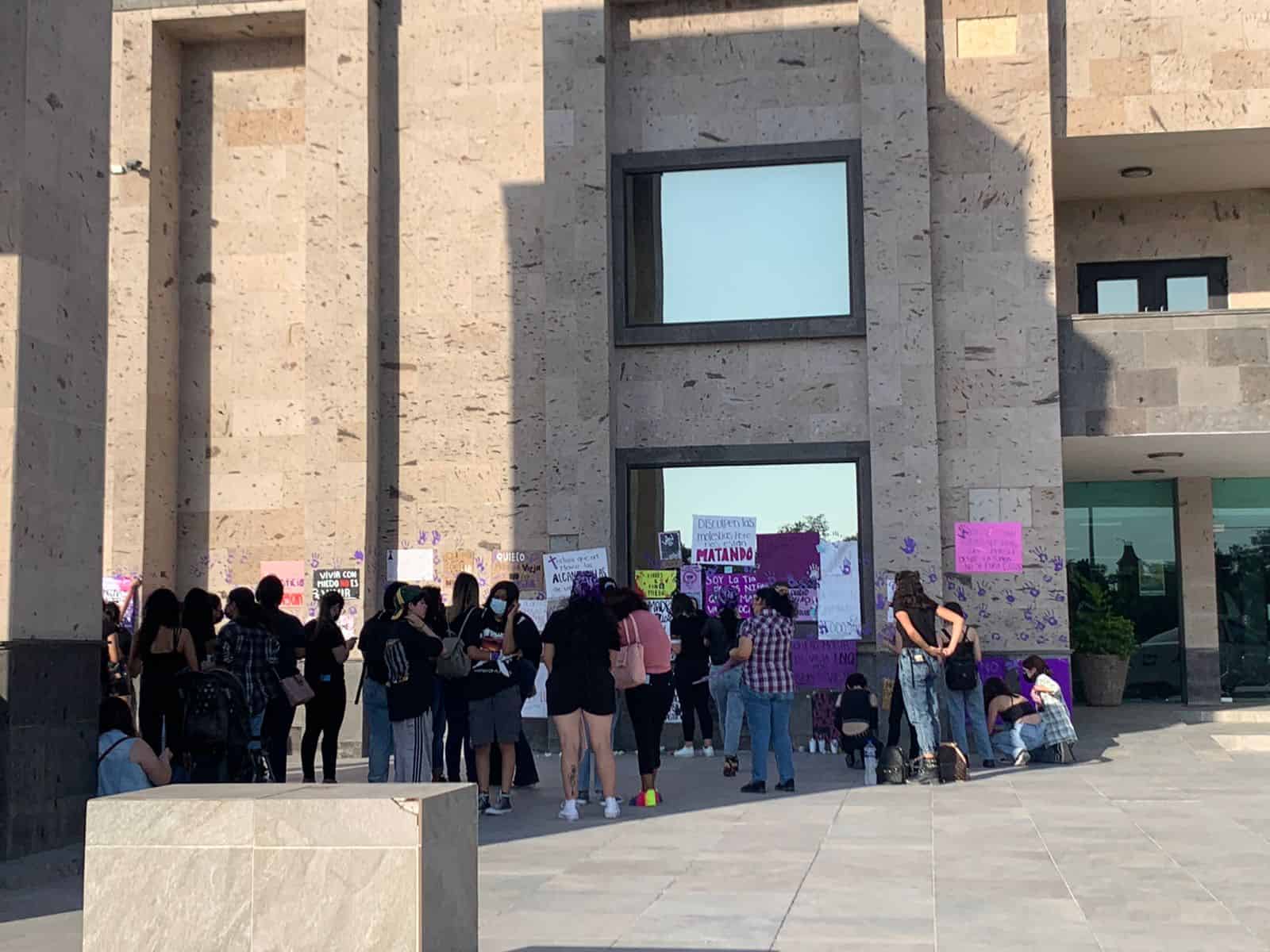 El pasado sábado se realizó una marcha feminista en Piedras Negras.