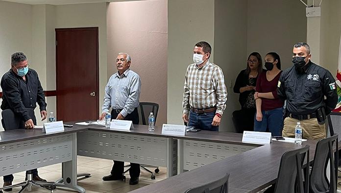 San Buenaventura: Preside Hugo reunión de Seguridad