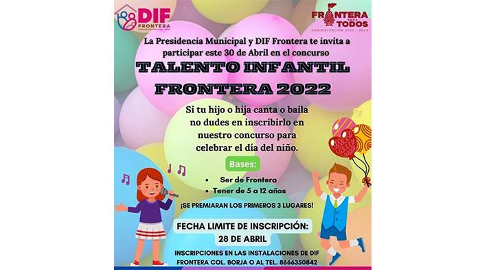 Prepara Frontera festejo a niños