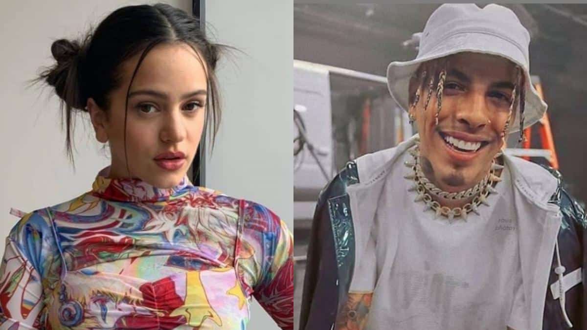 Rauw Alejandro se tatuó en el abdomen el nombre de su novia Rosalía