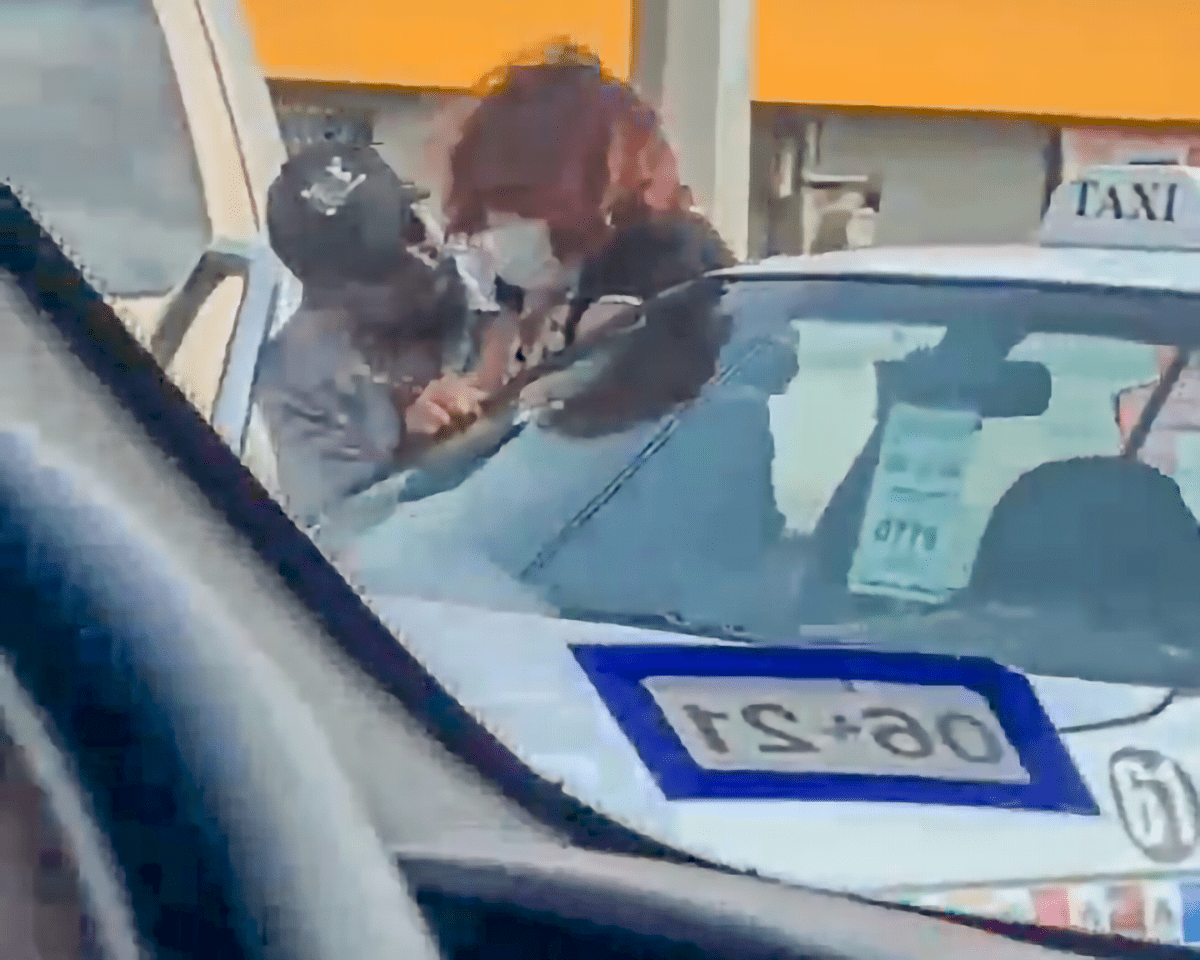 Detienen a taxista agresor