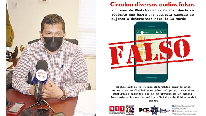 Advierten que cacería de mujeres en Coahuila, es noticia falsa.