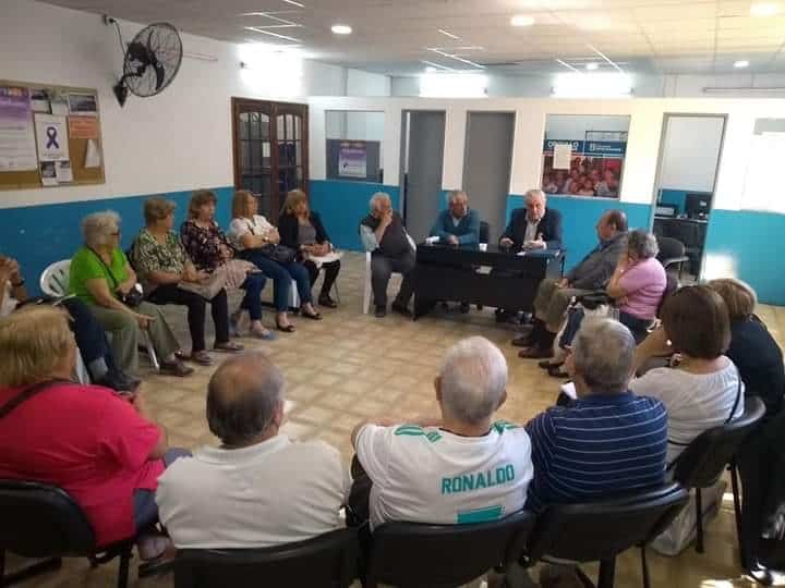 Con todas las medidas sanitarias retomaron actividades jubilados y pensionados.