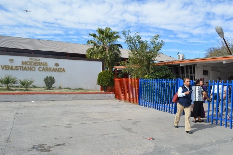 Los hechos ocurrieron en la escuela Moderna Venustiano Carranza esta semana.