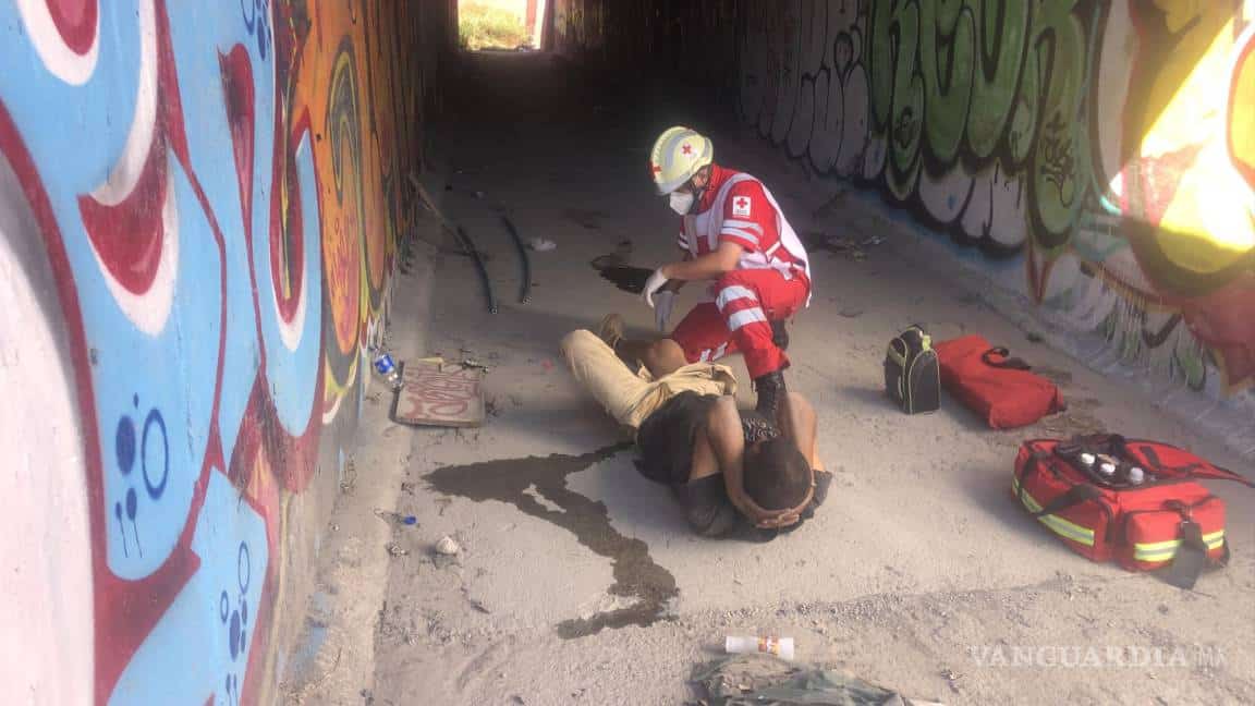 Iba en busca de trabajo y casi encuentra la muerte. FOTO: Juan Francisco Valdés
