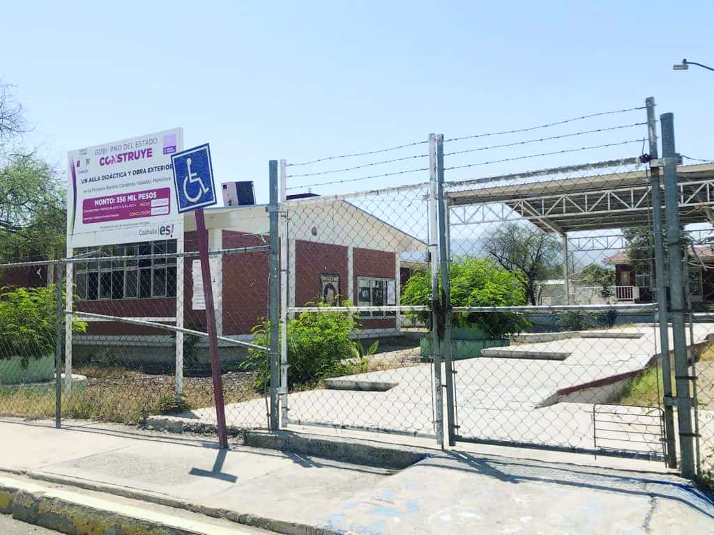 Las autoridades apenas habían empezado la rehabilitación del plantel.
