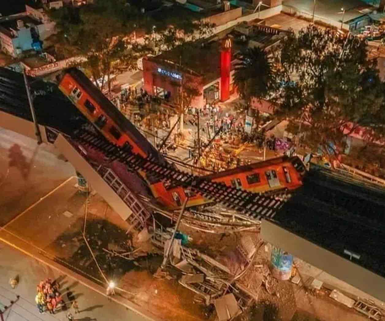 Victimas de la Línea 12 piden demolición del tramo
