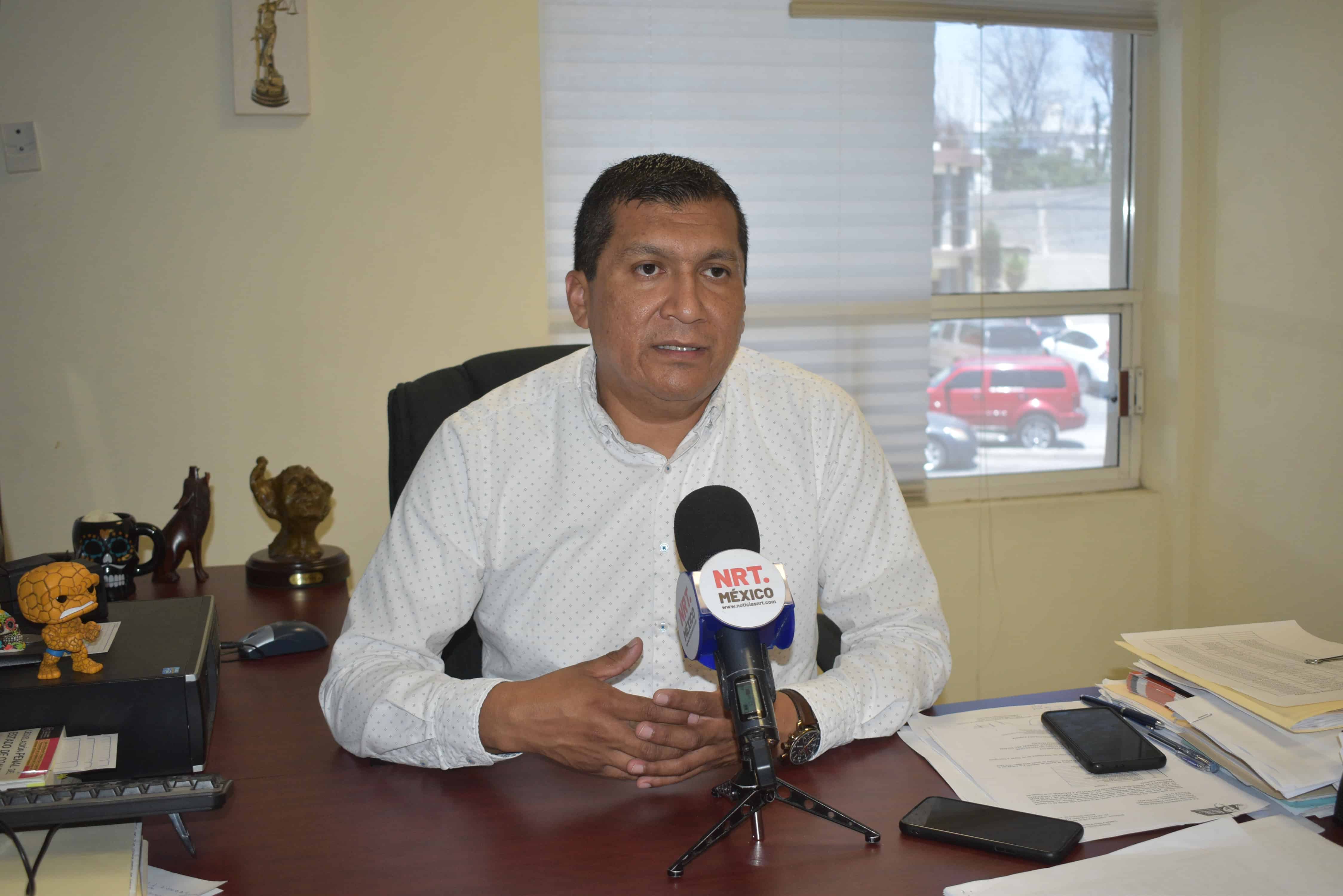Rodrigo Chairez Zamora; delegado de la Fiscalía General del Estado.