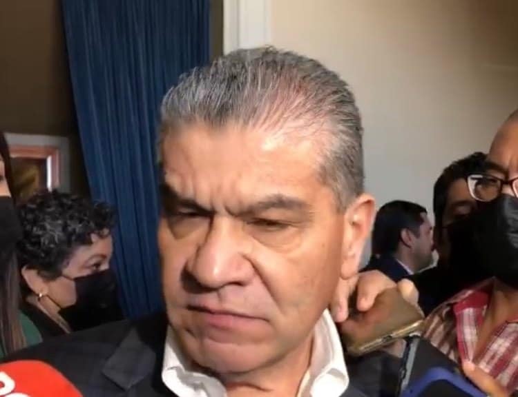 El Gobernador del Estado de Coahuila, Miguel Ángel Riquelme Solís.