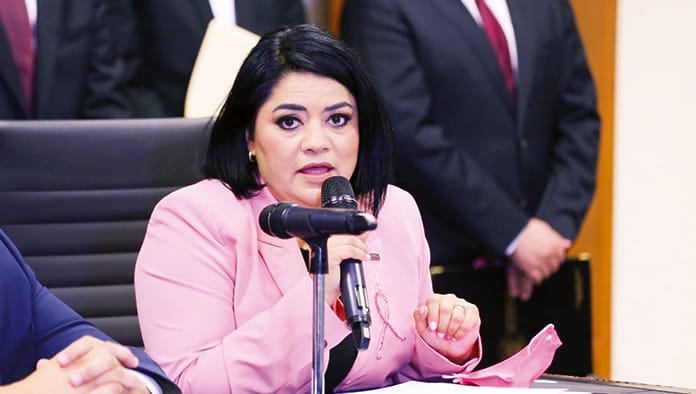 La diputada Ursula Patricia Salazra Mojica, sobrina de Andrés Manuel López Obrador.