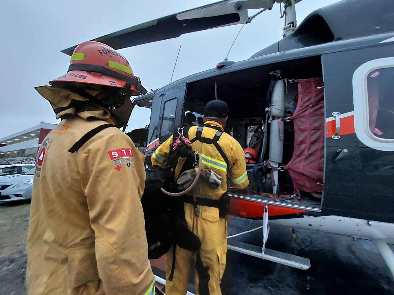 Nuevo incendio forestal entre Coahuila y Nuevo León; Activan Brigada Fénix