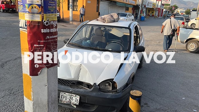 La conductora del Ford Focus pisó el acelerador en lugar del freno y ocasionó el accidente.
