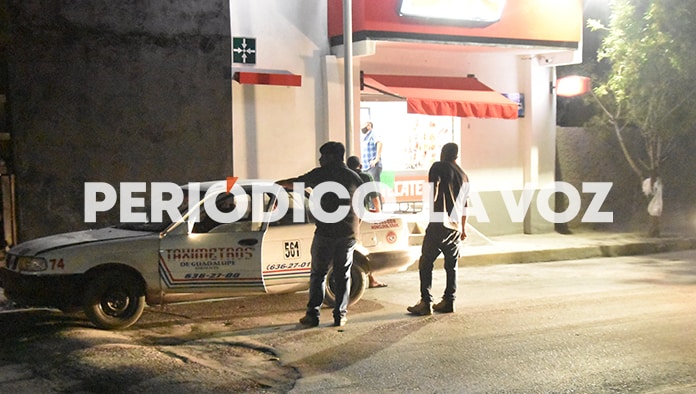 El asaltante se llevó dos mil pesos en efectivo.