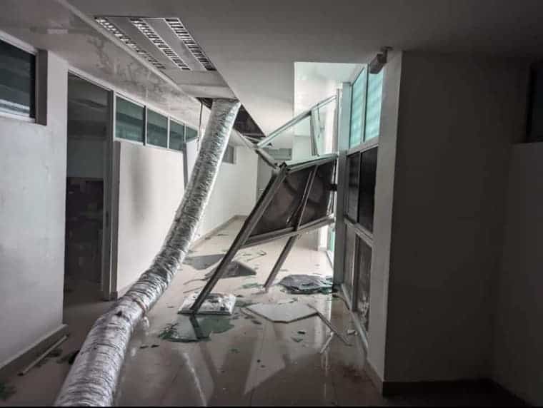 ¡Cae tromba!