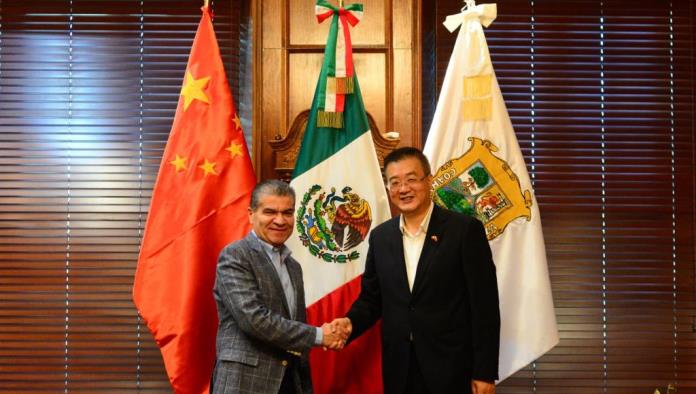 Recibe Gobernador a Embajador de China