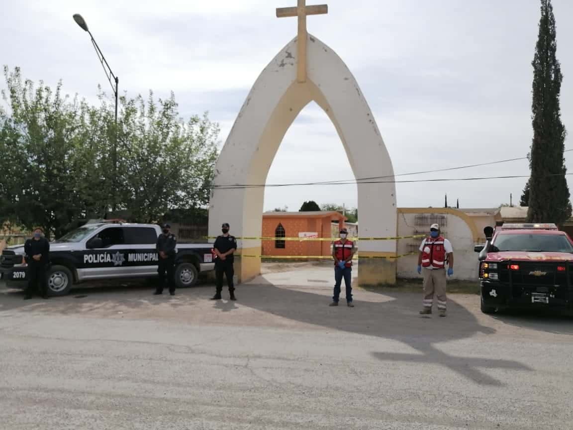 Grave problema se presenta en el Panteón Santa Rosa de Múzquiz.